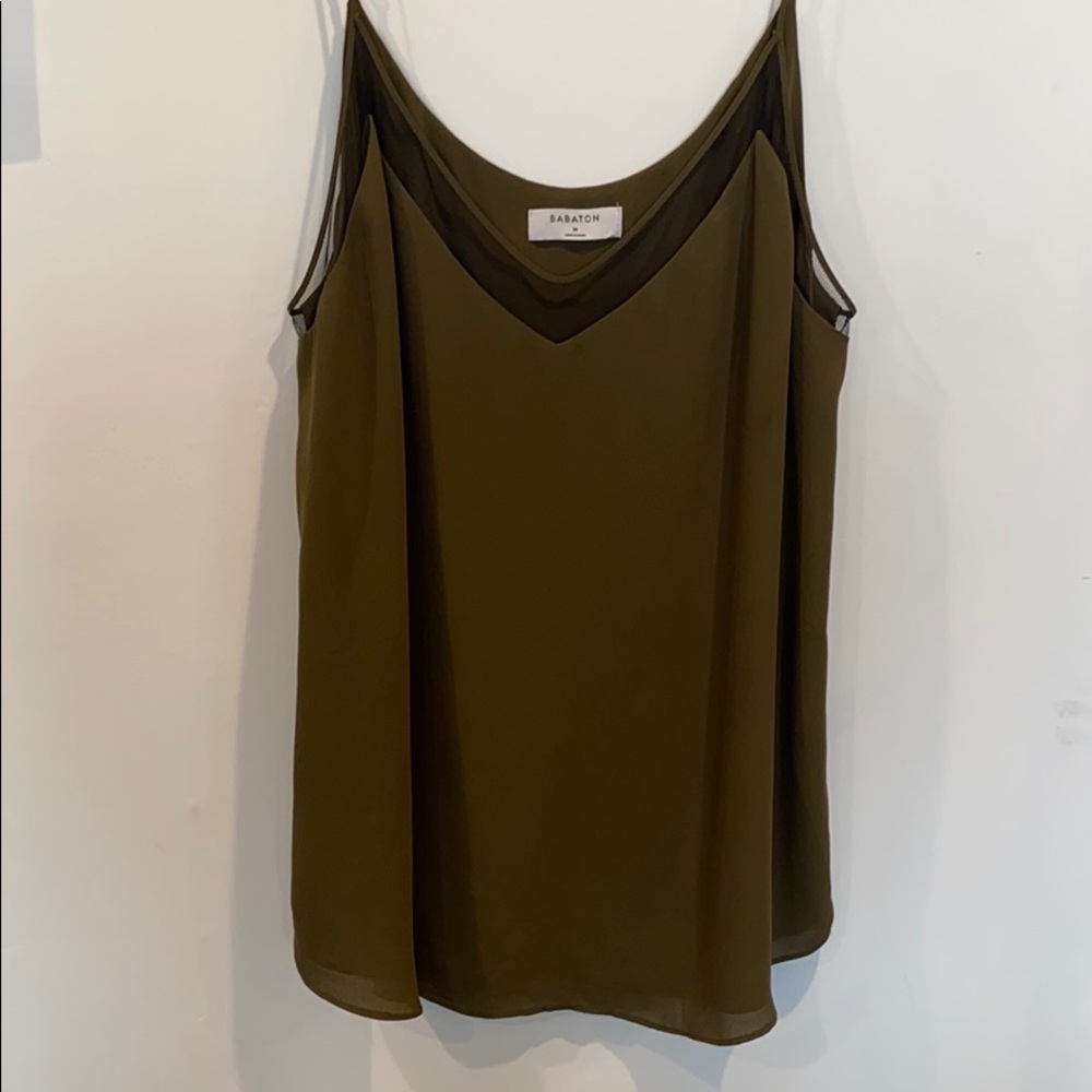 BABATON Olive Tank Top